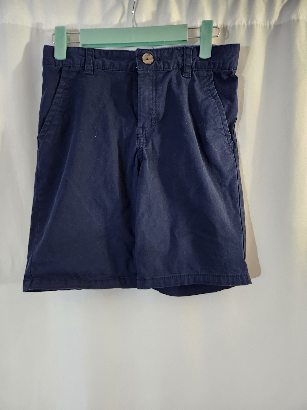 Cat & Jack Navy Flat-Front Chino Shorts #classic #back 2 School #durable #smart